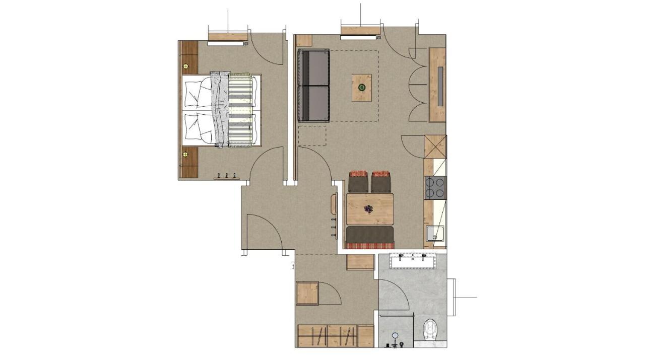 Apartments & Garni Alpenrose Obertauern Luaran gambar